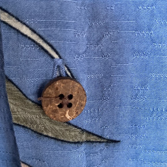 BREAKWATER Hawaiian Type Short Sleeve Shirt Rayon Size XL - Picture 4 of 11